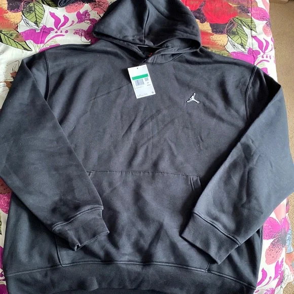 Jordan MJ Essential Fleece Pullover Hoodie - Picture 3 of 8